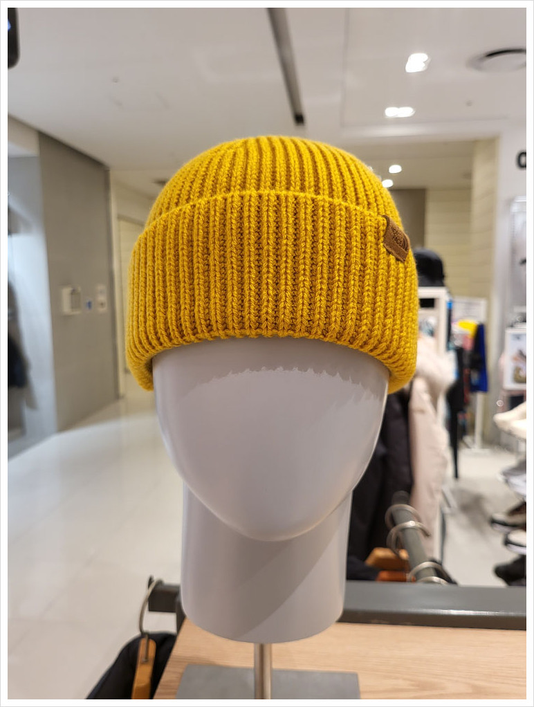 THE NORTH FACE - WL SHORT BEANIE (EGG_YELLOW)