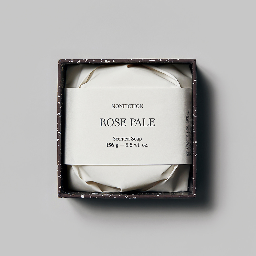 韓國NONFICTION - ROSE PALE Scented Soap 156G