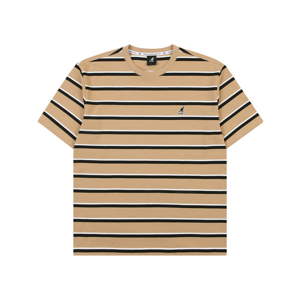 Kangol - Victor Stripe T-shirt 2723 BEIGE