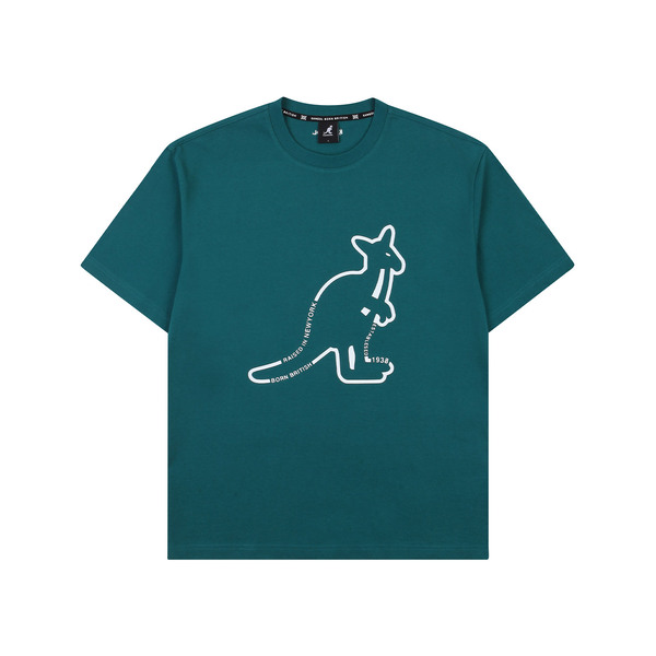 Kangol - Line Kangaroo T-shirt 2704 GREEN