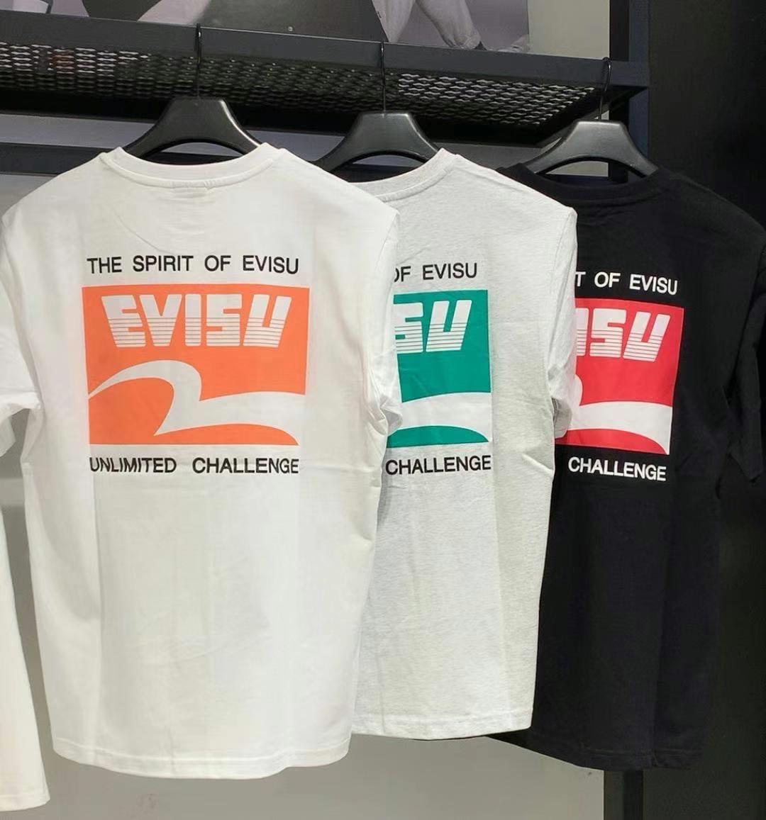韓國潮牌 EVISU Unlimited Challenge 寬鬆版型短袖Tee TS907