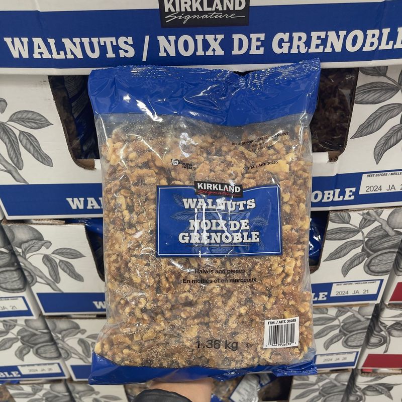 【加拿大空運直送】Kirkland Signature  Walnuts 精選核桃 1.36 kg