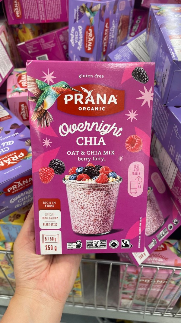 【加拿大空運直送】Prana Overnight Chia Berry Fairy 奇亞籽漿果仙子 250 g